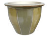 Garden Accessories, Pots & Planters > Malay Series
Flat Rim Malay Pot : Carving Art #301 (Brushed Olive Green)
