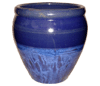Clay Pots & Planters > Urn Series
HaiNam Urn : Two Tone (Blue/Light Blue)