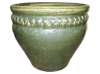 Flower Pots, Pots & Planters > Malay Series
Scalloped Wing Pot : Plain Color (Imperial Green)