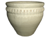 Flower Pots, Pots & Planters > Malay Series
Scalloped Wing Pot : Plain Color (Cream)