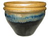 Flower Pots, Pots & Planters > Malay Series
Scalloped Wing Pot : Two Tone (Tan/Black)