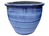 Frost Proof Pots & Planters > Malay Series
Round Rim Malay Pot : Plain Color (Creme/Blue)