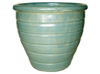 Frost Proof Pots & Planters > Malay Series
Round Rim Malay Pot : Loose Coil Design (Milky Green)