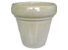 Wholesale Terracotta Pots & Planters > Stackable Series
Heavy Rim Pot : Plain Color:<br>Rim Glazed (Running Creme)