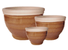 Container Gardening, Pots & Planters > Malay Series
Lipped Malay Pot : Rim Unglazed (Honey)