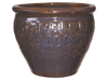 All Weather Pots & Planters > Malay Series
Malay Belly Pot : Scallop Design (Shining Brown)