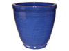 Garden Pottery Pots & Planters > Egg Series
New Egg Pot : Dense Coil Design (Running Blue)