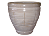 Garden Pottery Pots & Planters > Egg Series
New Egg Pot : Frames Design (Running Creme)