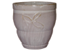 Garden Pottery Pots & Planters > Egg Series
New Egg Pot : Embossed Double Stripe Lines (Running Creme)