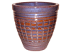 Garden Pottery Pots & Planters > Egg Series
New Egg Pot : Special Art Design: Square Box (Falling Brown)