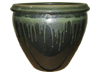 Frost Resistant Pots & Planters > Malay Series
New Rim Malay Pot : Dripping Dark Green