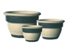 Wholesale Garden Supplier, Pots & Planters > Stackable Series
Squat Bell Pot : Centre Plain (Running Green)