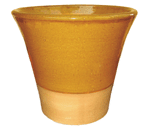 Pottery Supply, Pots & Planters > Flared Series
Stamford Planter : Bottom Unglazed (Honey Beige)