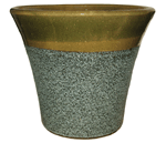 Pottery Supply, Pots & Planters > Flared Series
Stamford Planter : Sandy Series:<br>Plain (Sea Green)