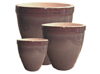 Terracotta Pots & Planters > Egg Series
Standard Egg Pot : Running Brown