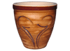 Terracotta Pots & Planters > Egg Series
Standard Egg Pot : Carving Art #142 (Washed Brown)