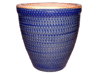 Terracotta Pots & Planters > Egg Series
Standard Egg Pot : Scallop Design (Blue Wave Brush)
