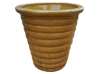 Wholesale Garden Accessories, Pots & Planters > Stackable Series
Storm Pot : Special Art Design: Ribbed (Golden Honey)