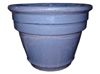 Wholesale Container Gardening, Pots & Planters > Stackable Series
Tall Bell Pot : Rim Glazed (Running Sky Blue)