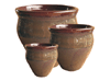 Wholesale Clay Pots & Planters > Necked Series
Tall Necked Pot : Rim Glazed (Iron Brown)