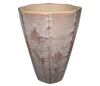Wholesale Frost Proof Pots & Planters > Tall Planter Series
Tall Octagonal Planter : Flower Carving #201 (Blossom Brown) 