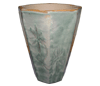 Wholesale Frost Proof Pots & Planters > Tall Planter Series
Tall Octagonal Planter : Flower Carving #201 (Blossom Green) 