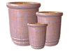 Flower Pots & Planters > Tall Planter Series
Tall U Planter : Dense Coil Design (Falling Honey/Creme)