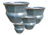 Garden Supply, Pots & Planters > Flared Series
Trumpet Pot : Rim Glazed (Running Green)