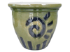 Garden Supplier, Pots & Planters > Malay Series
Dual Rim Malay Pot : Carving Art #403 (Jade Green/Black)