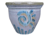 Garden Supplier, Pots & Planters > Malay Series
Dual Rim Malay Pot : Carving Art #403 (Lavender/Blue)