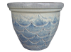 Garden Supplier, Pots & Planters > Malay Series
Dual Rim Malay Pot : Carving Art #404 (Brushed Blue)