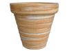 Wholesale Plant Container, Pots & Planters > Stackable Series
Vee Pot : Plain Color:<br>Rim Glazed (New Salt Glazed)